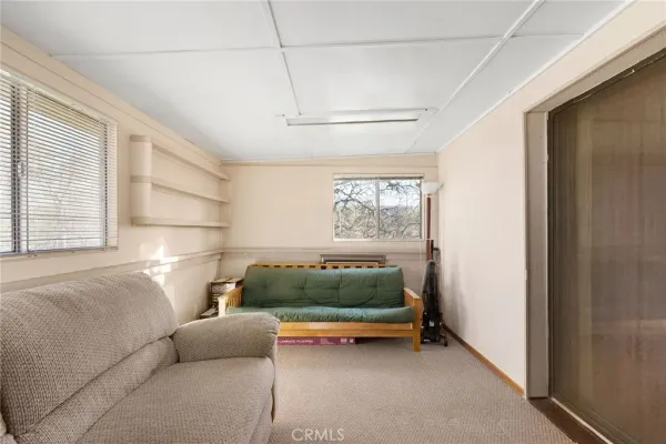 a room with storage and utility