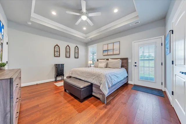 a view of a house with a big yard