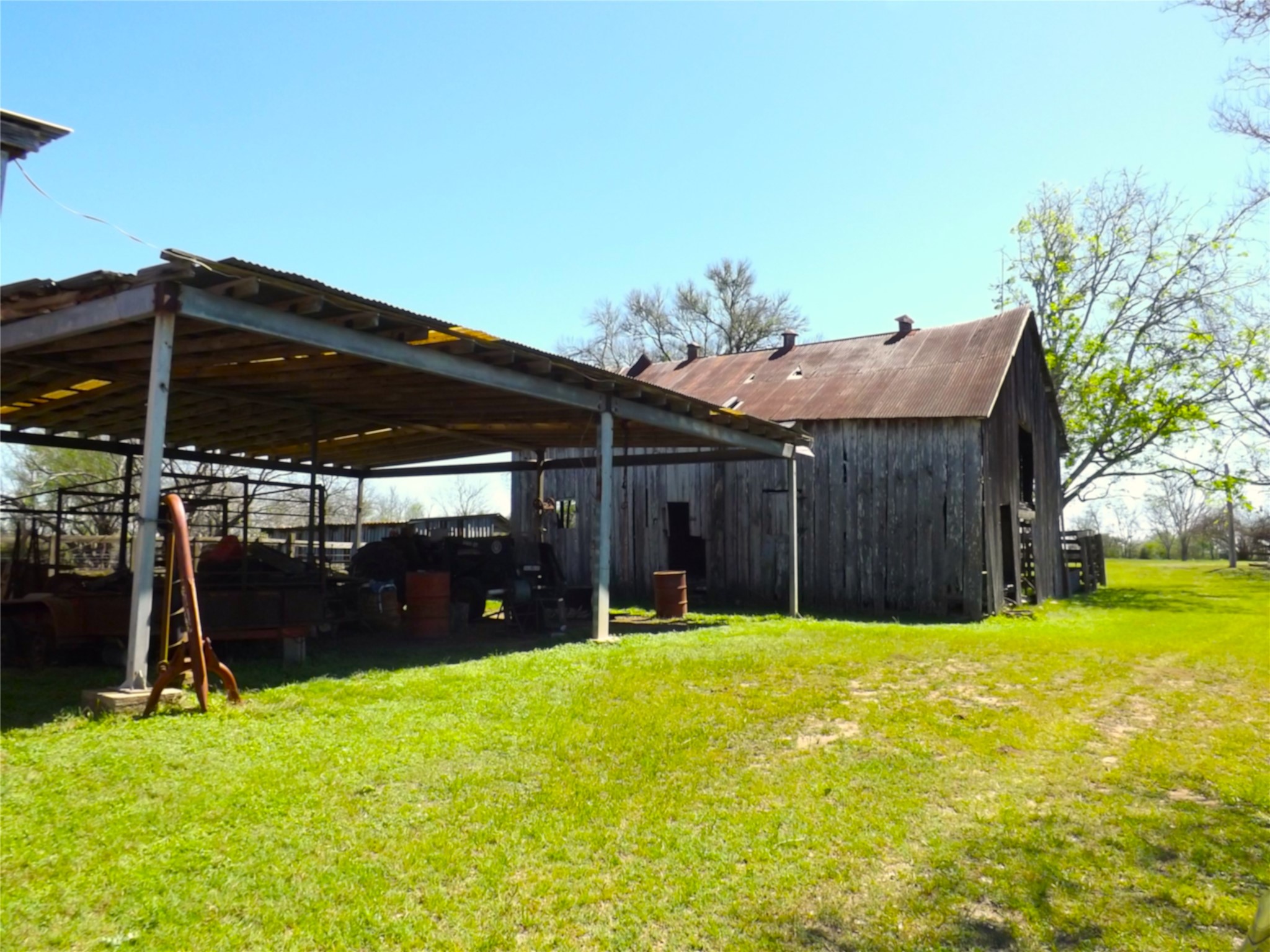 1649 County Road 209 Weimar, TX 78962 - Photo 22 of 27 a view of a house with a yard