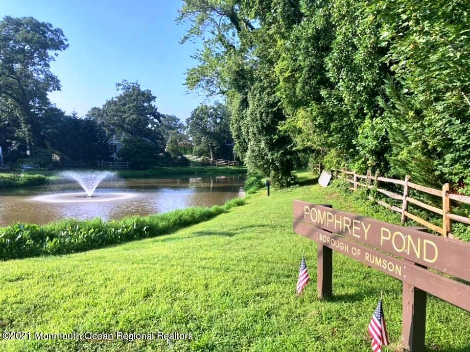 49 East River Road Rumson, NJ 07760 - Photo 3 of 8 49 E. River-Pond sign