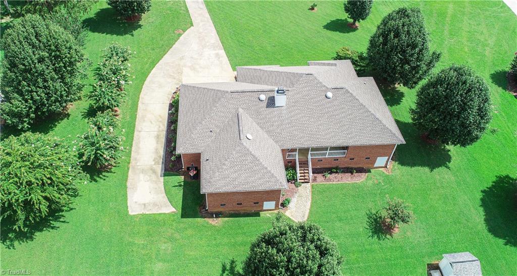 4215 Finch Farm Road Trinity, NC 27370 - Photo 29 of 30 Aerial view of back of home.