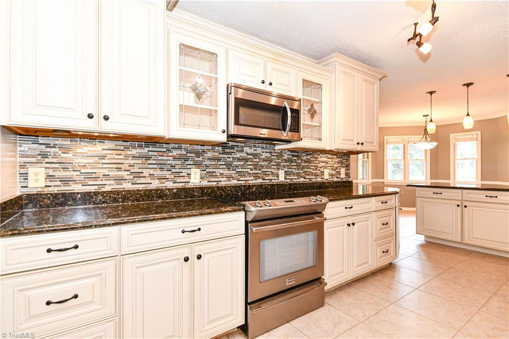 4215 Finch Farm Road Trinity, NC 27370 - Photo 10 of 30 Kitchen with under cabinet lighting.