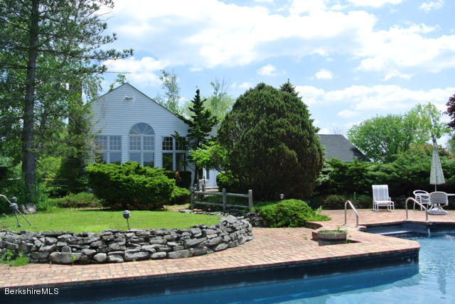 25 Prospect Hill Road Stockbridge, MA 01262 - Photo 1 of 30 a house view with a garden space
