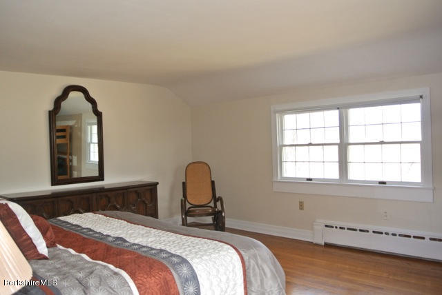 25 Prospect Hill Road Stockbridge, MA 01262 - Photo 21 of 30 a bedroom with a bed and a window