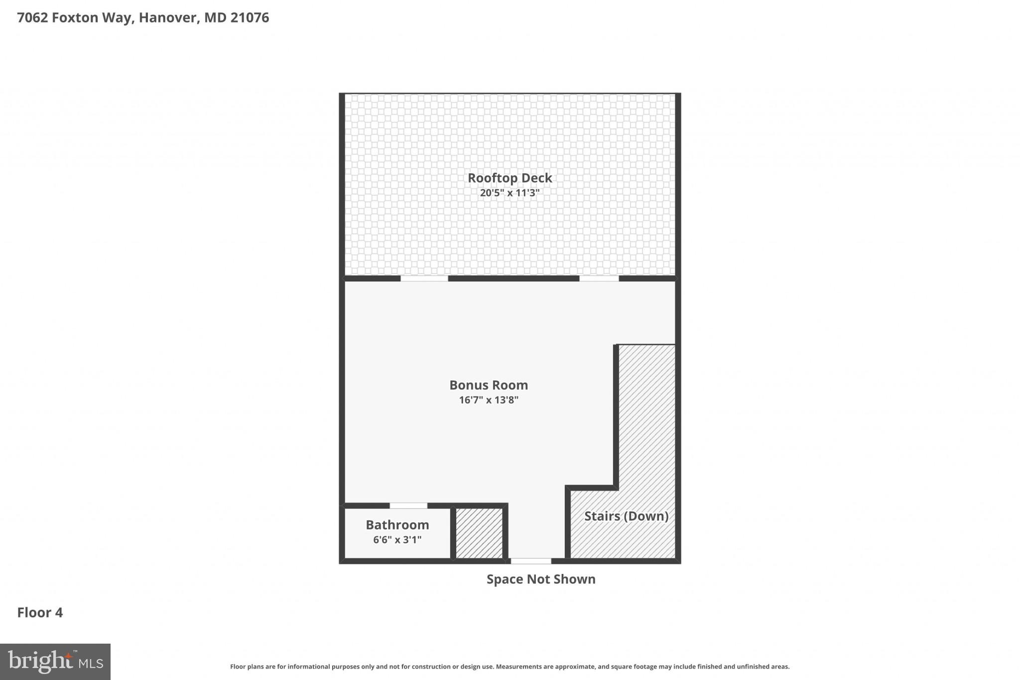 7062 Foxton Way Hanover, MD 21076 - Photo 41 of 41 a picture of a floor plan