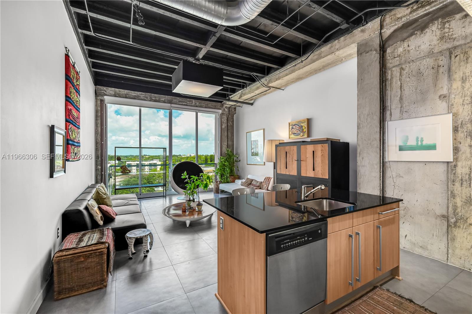 8101 Biscayne Boulevard, Unit R613 Miami, FL 33138 - Photo 5 of 33 a kitchen with counter top space