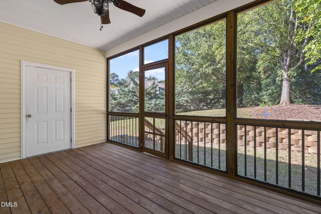 a view of a hallway with entryway