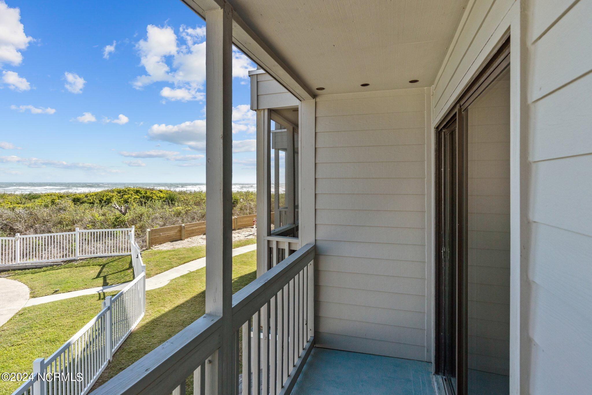 2111 West Fort Macon Road Atlantic Beach, NC 28512 - Photo 36 of 54 Screened Porch