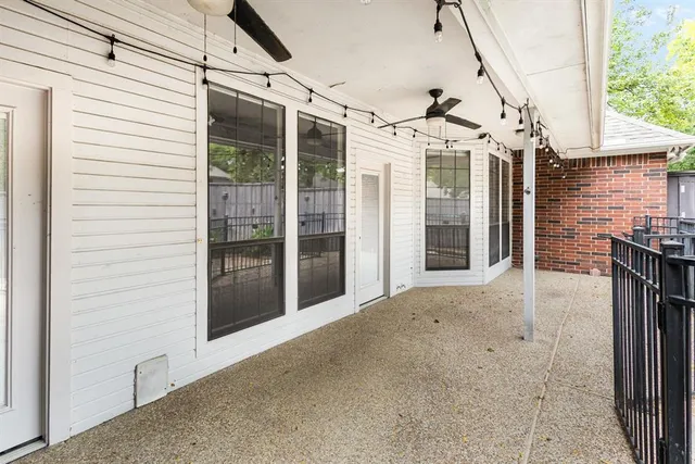 a view of a house with a porch