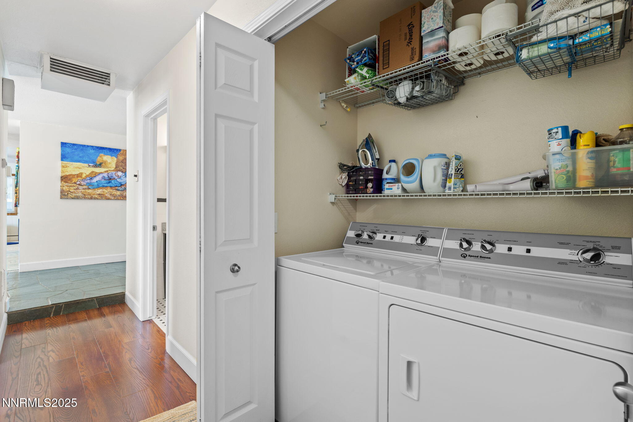 2275 Solari Drive Reno, NV 89509 - Photo 31 of 52 a kitchen with a refrigerator and cabinets