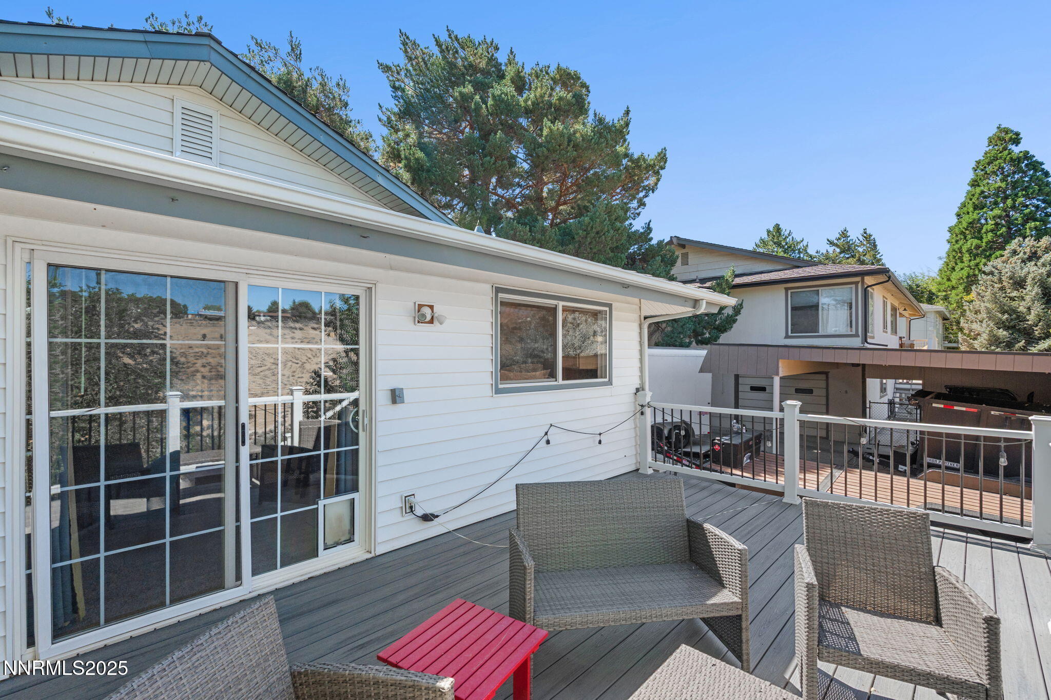 2275 Solari Drive Reno, NV 89509 - Photo 45 of 52 a balcony with furniture and a potted plant