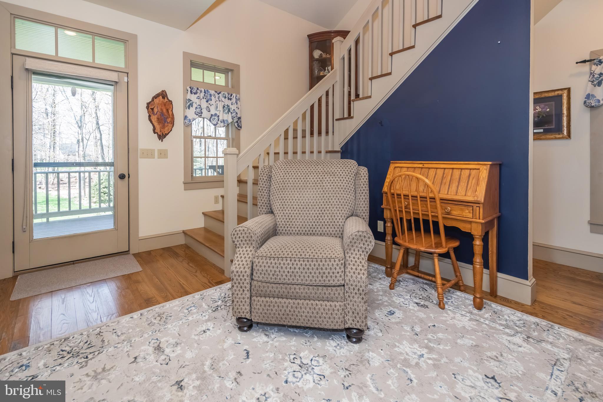 726 Sunset Ridge Drive McHenry, MD 21541 - Photo 21 of 50 a living room with furniture and wooden floor