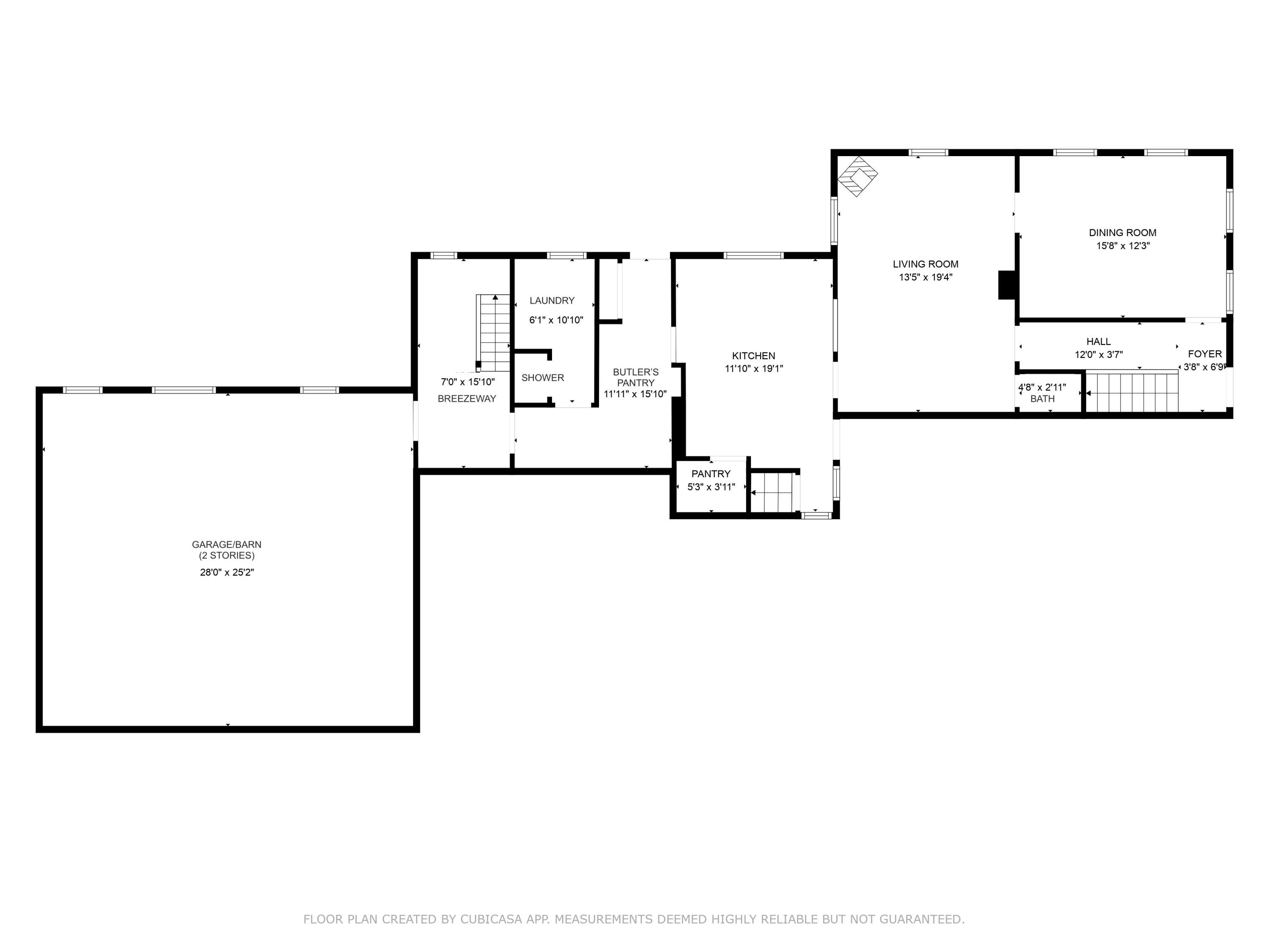 13 Bridge Street Porter, ME 04068 - Photo 40 of 41 1st Floor Plan