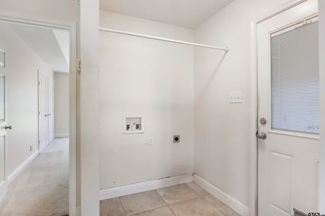 a view of closet area