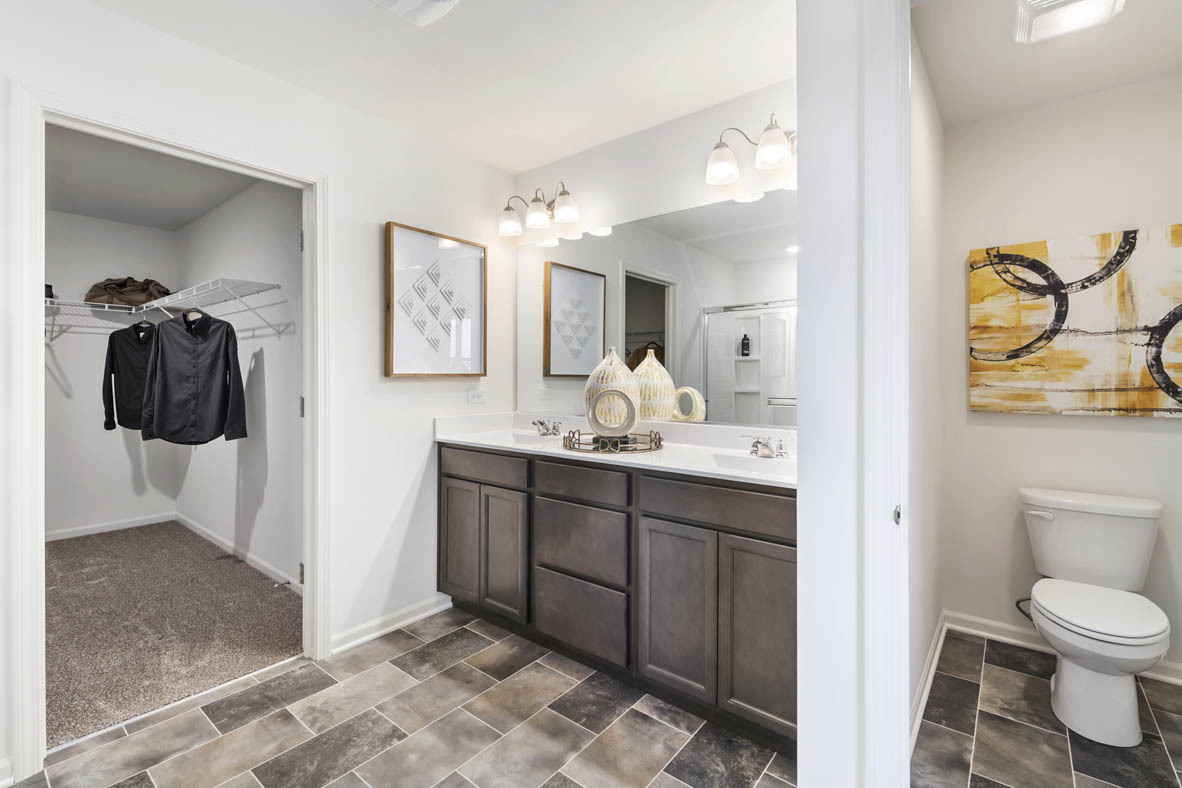 Undisclosed Address Elgin, IL 60124 - Photo 18 of 19 a bathroom with a sink and a mirror