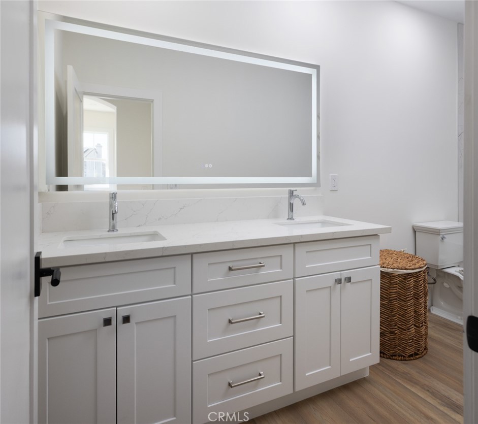 4158 Costero Risco San Clemente, CA 92673 - Photo 29 of 56 a bathroom with a sink and a mirror