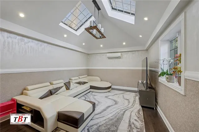 a view of a hallway with entryway