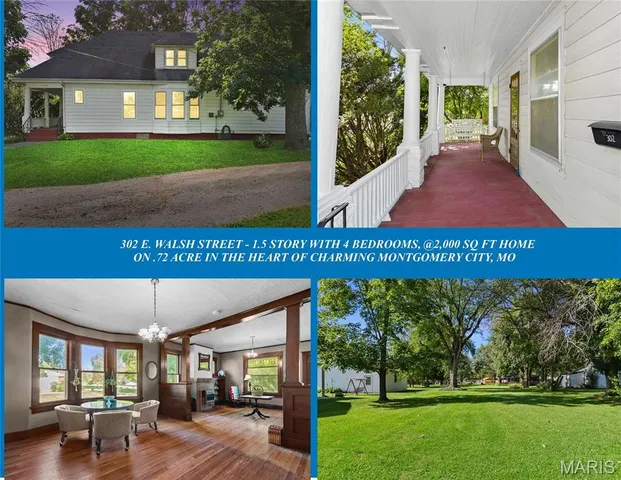 $160,000 | 302 East Walsh Avenue, Montgomery City, MO 63361