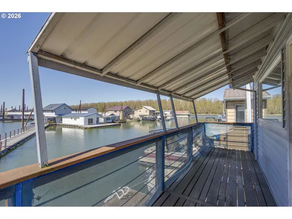 a view of a house with a ocean view