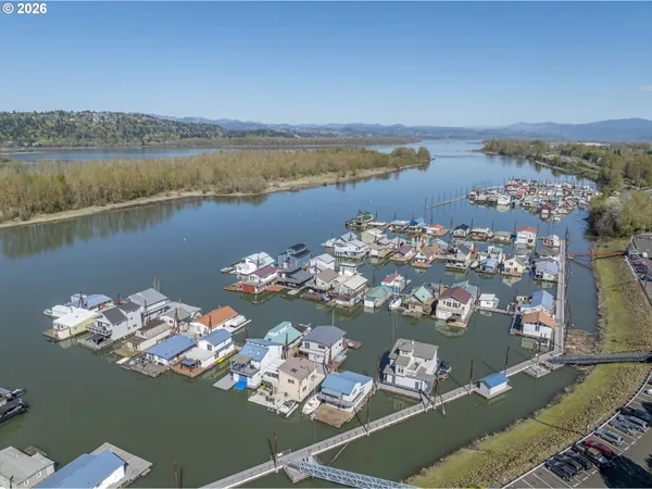 a view of a lake with a mountain view
