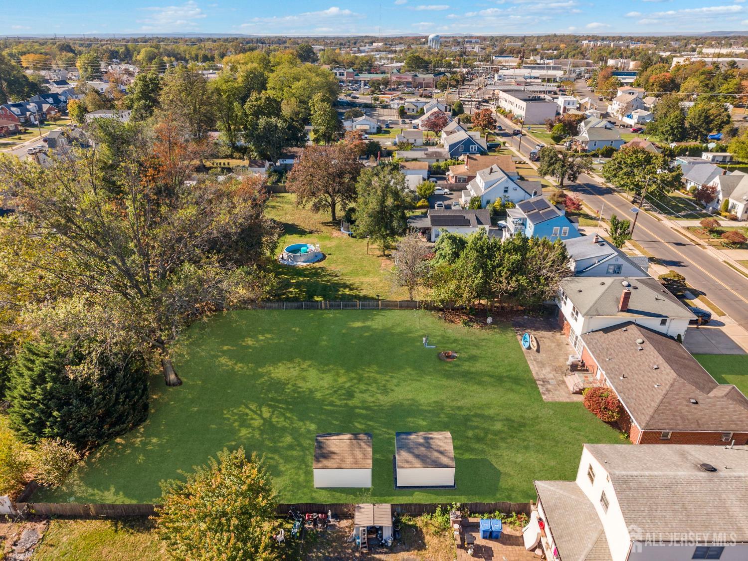 926 Hermann Road North Brunswick, NJ 08902 - Photo 51 of 54 an aerial view of residential houses with outdoor space and trees