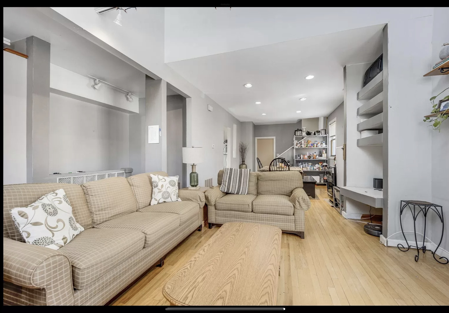 Undisclosed Address Chicago, IL 60657 - Photo 6 of 10 a living room with furniture and a large window
