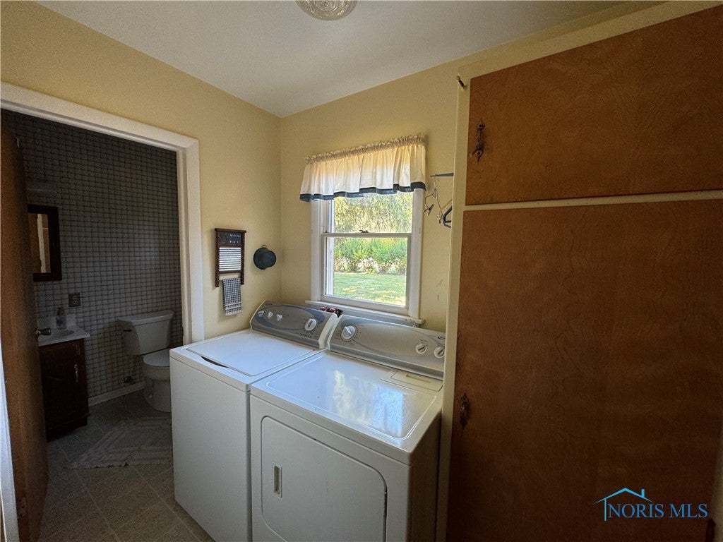 14268 County Road North Napoleon, OH 43545 - Photo 15 of 20 Main Floor Laundry w/ Utility Closet