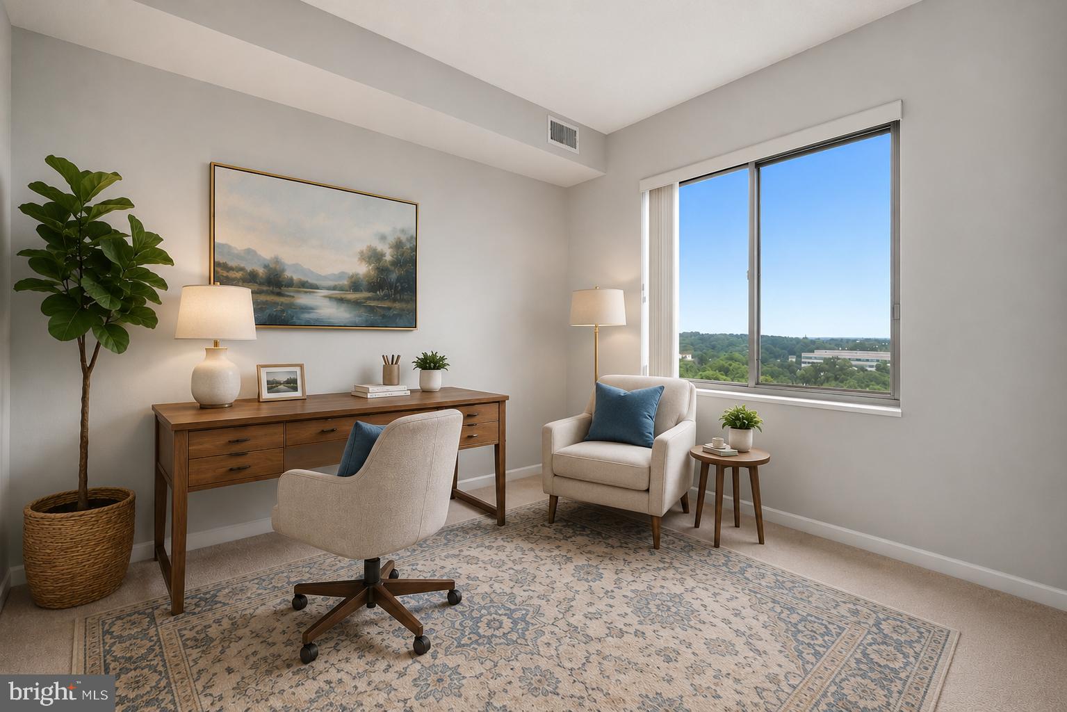 19375 Cypress Ridge Terrace, Unit 922 Leesburg, VA 20176 - Photo 33 of 89 2nd bedroom as an office