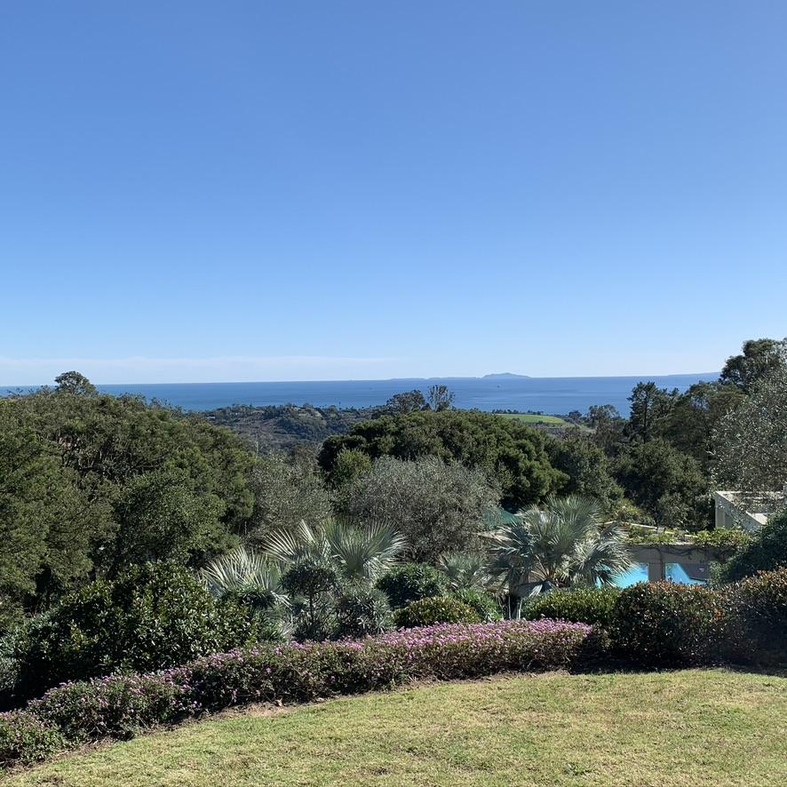915 Park Lane Montecito, CA 93108 - Photo 23 of 33 a view of a city with lush green forest