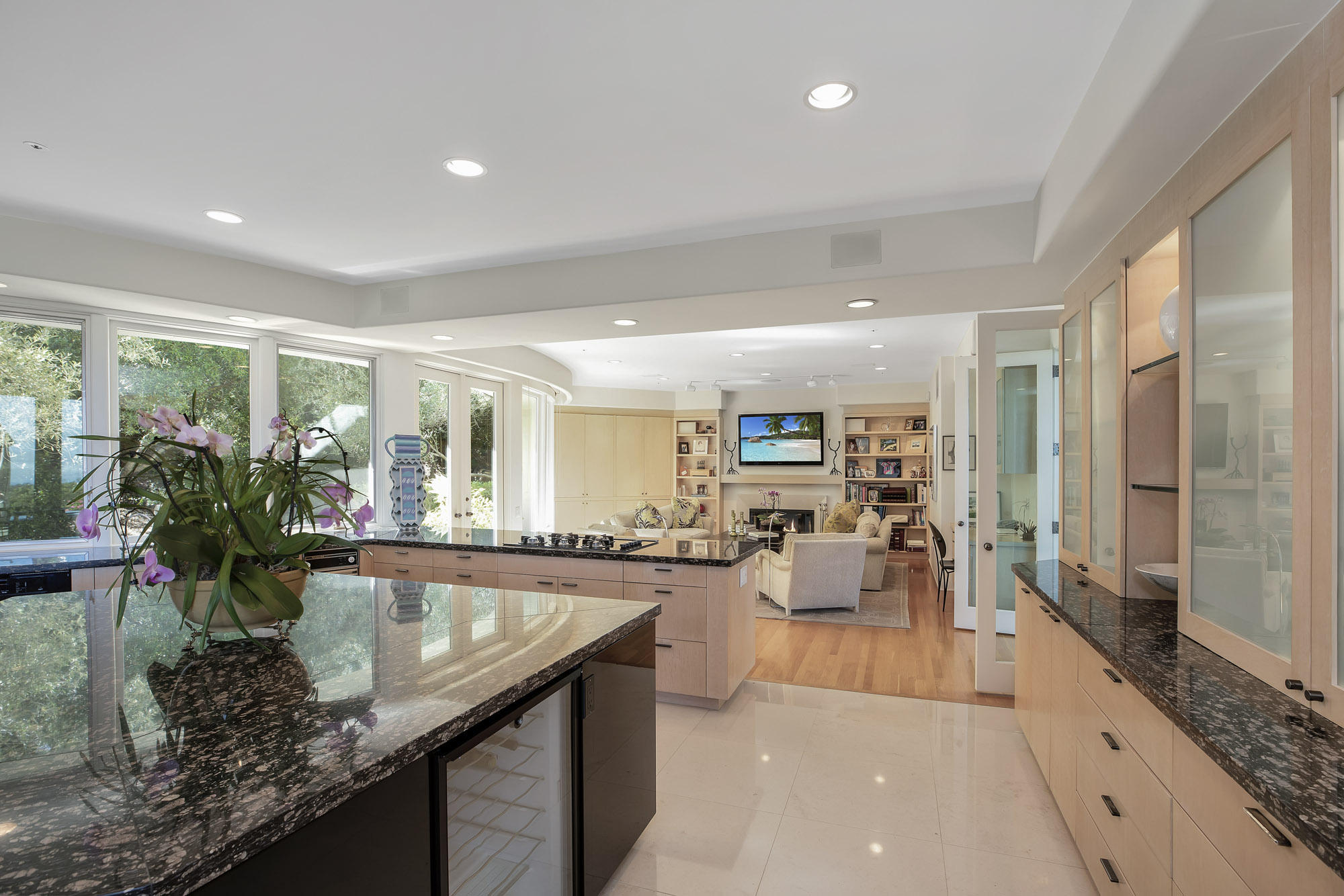 915 Park Lane Montecito, CA 93108 - Photo 10 of 33 a large kitchen with lots of counter space