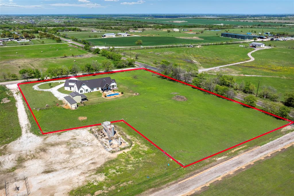 12345 Flow Road Krum, TX 76249 - Photo 37 of 38 Birds eye view of property with a rural view