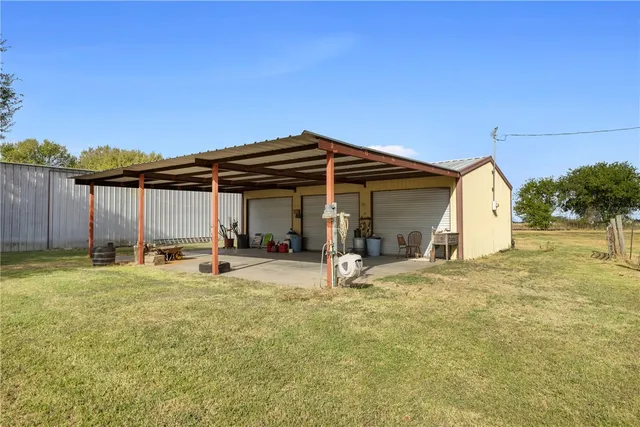 a view of a room with chairs