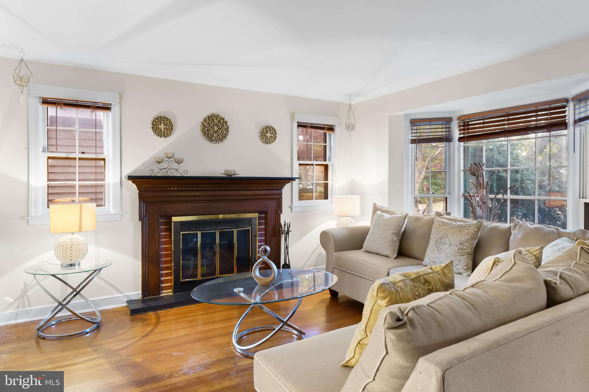 38 Johns Road Cheltenham, PA 19012 - Photo 7 of 52 a living room with furniture and a fireplace