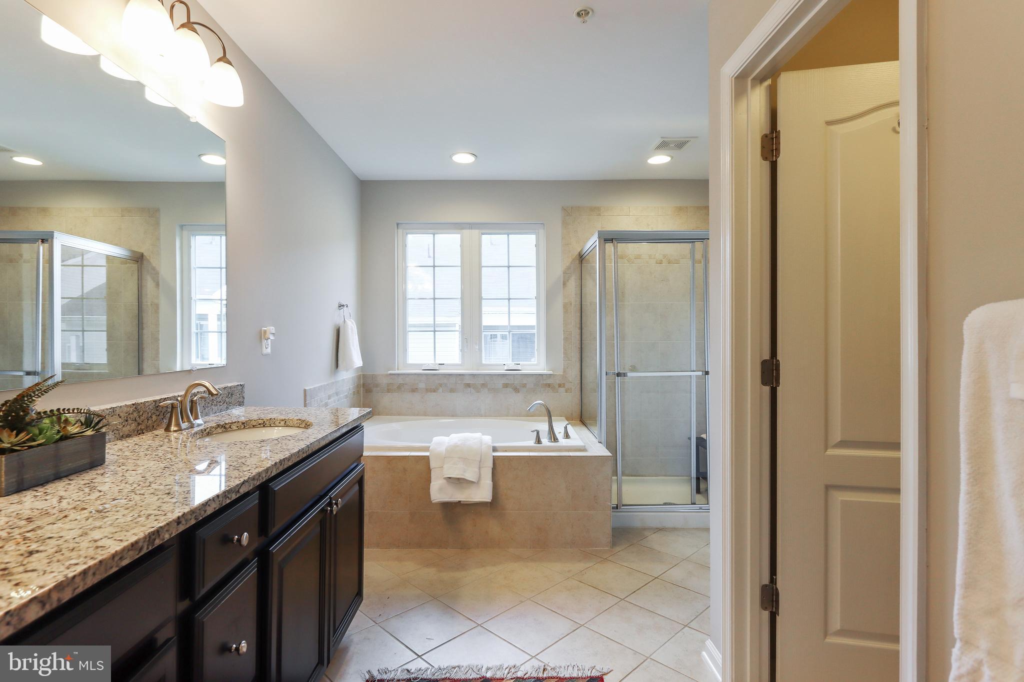 1607 Sun High Terrace Severn, MD 21144 - Photo 26 of 35 Primary Bathroom with Double Sink