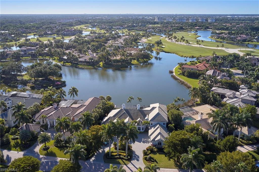 1626 Chinaberry Way Naples, FL 34105 - Photo 34 of 35 an aerial view of ocean residential house with outdoor space