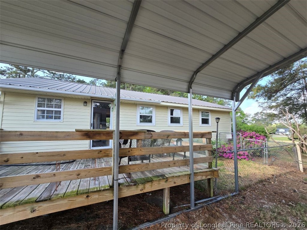 219 East Clinton Street Autryville, NC 28318 - Photo 28 of 32 a view of porch with seating space