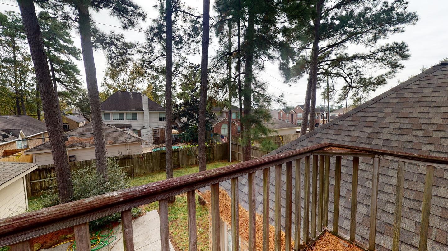 2731 Alderleaf Place Spring, TX 77388 - Photo 17 of 19 Balcony View