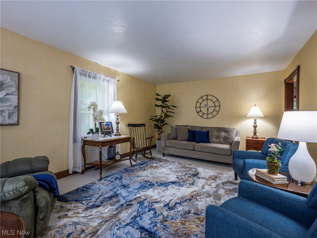 9452 Pleasant Hill Road Northwest Dundee, OH 44624 - Photo 16 of 35 Living room featuring carpet floors