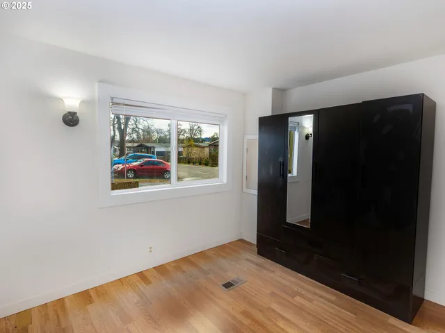 wooden floor in an empty room