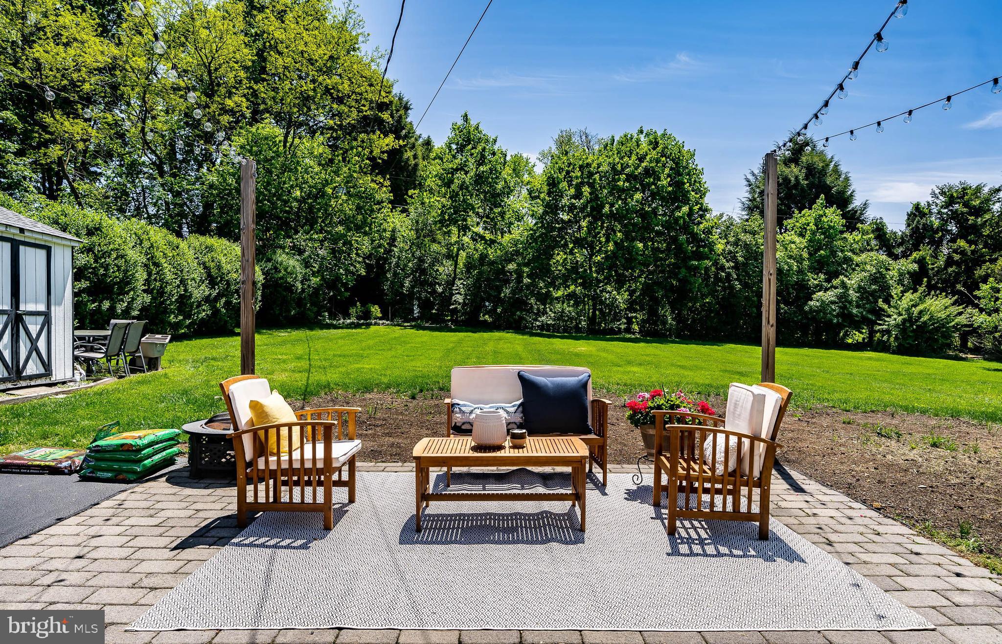 1538 Carmac Road West Chester, PA 19382 - Photo 24 of 33 a view of a garden with chairs