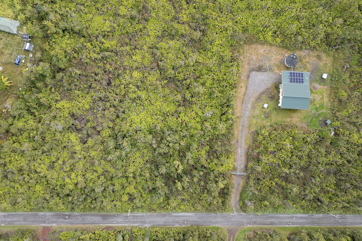 32 Ohialani Road Mountain View, HI 96771 - Photo 10 of 11 view of a dry yard with large trees