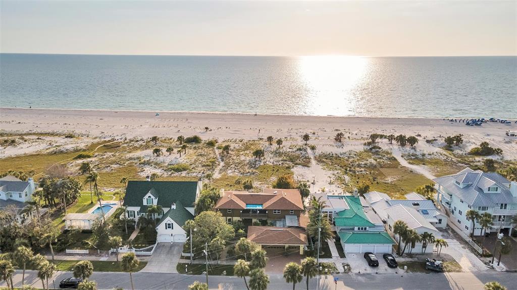 1058 Eldorado Avenue Clearwater Beach, FL 33767 - Photo 59 of 79 an aerial view of residential houses with outdoor space
