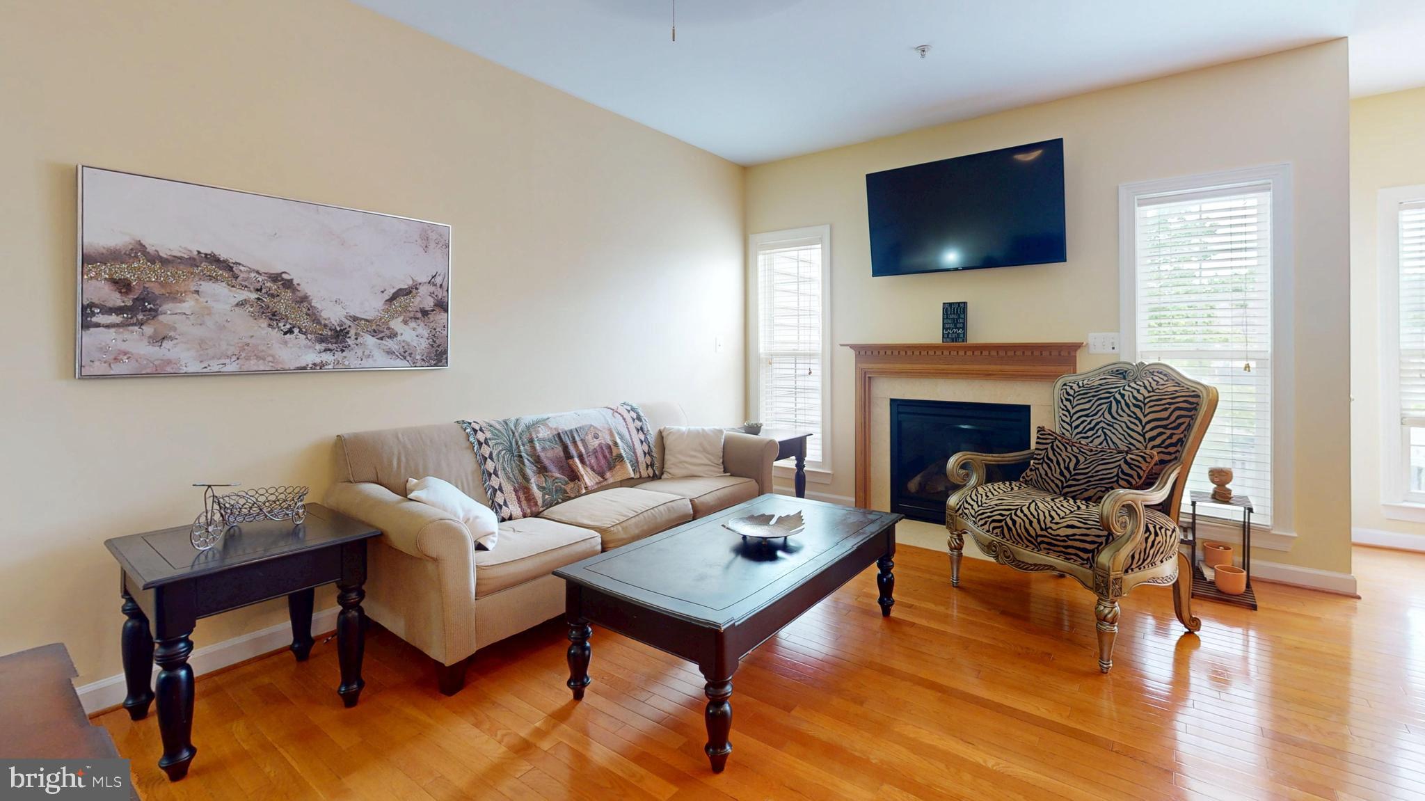 14205 Lusby Ridge Road Accokeek, MD 20607 - Photo 9 of 45 Sitting area off of Kitchen with Fireplace