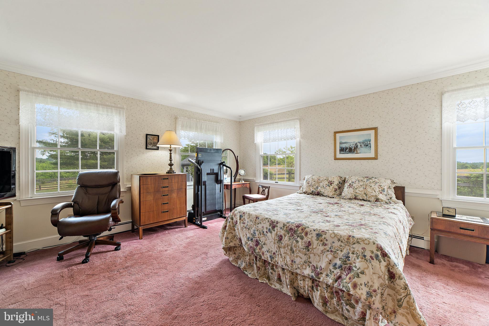 16356 Ryland Chapel Road Rixeyville, VA 22737 - Photo 16 of 36 Master Bedroom has multiple large windows