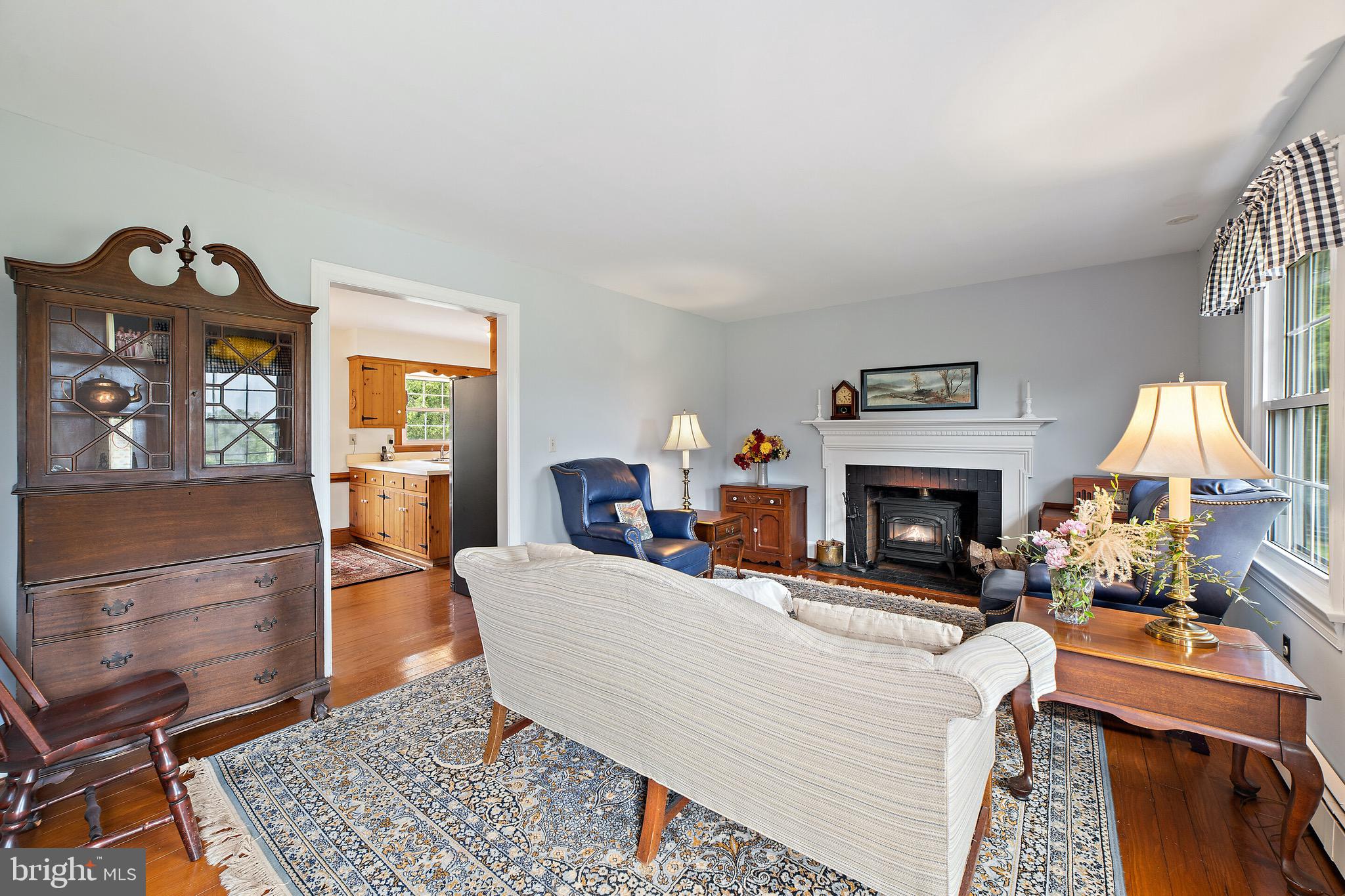 16356 Ryland Chapel Road Rixeyville, VA 22737 - Photo 3 of 36 Living room w/back to front door & staircase