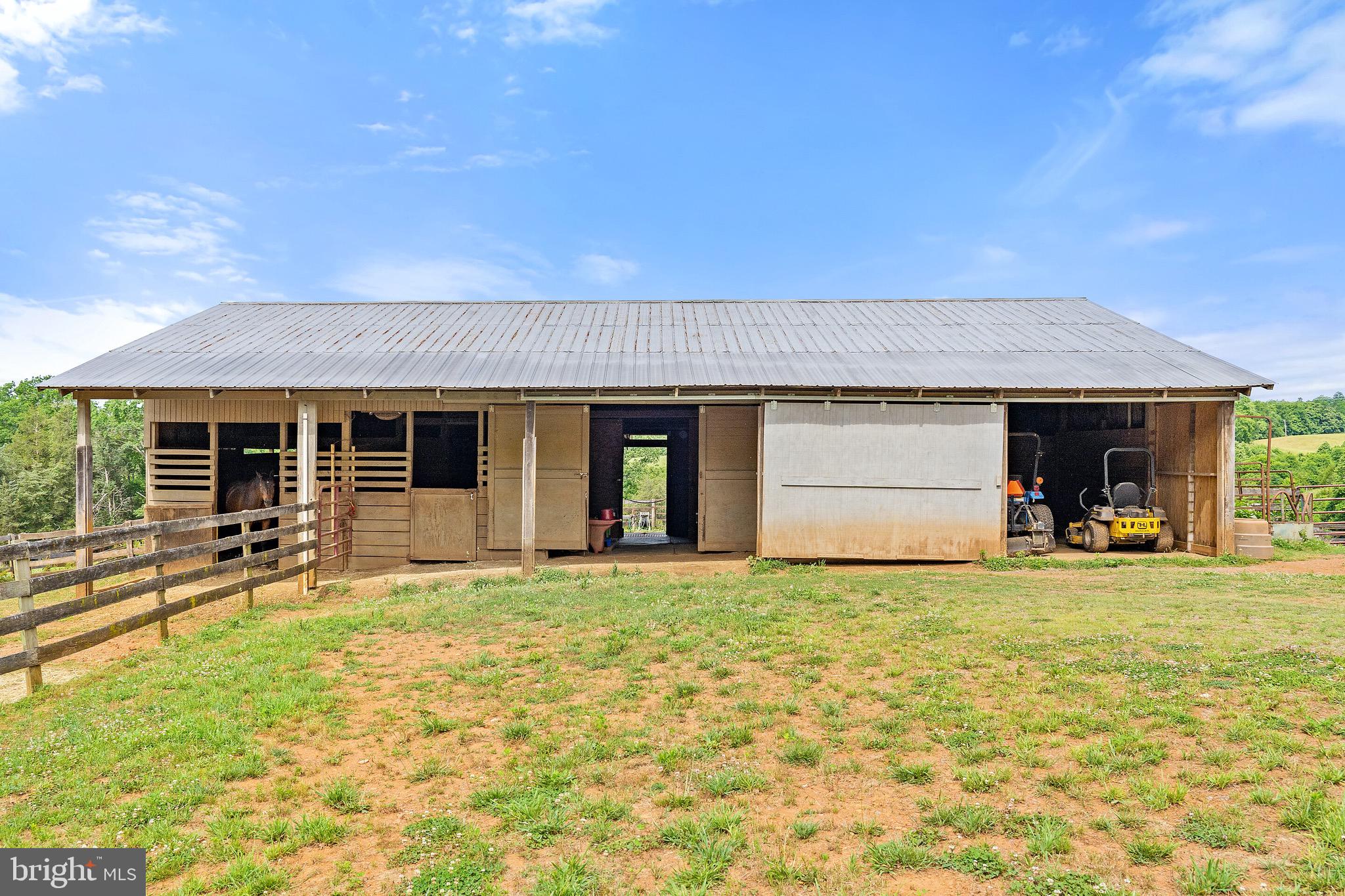 16356 Ryland Chapel Road Rixeyville, VA 22737 - Photo 33 of 36 Sliding door open to see tractors