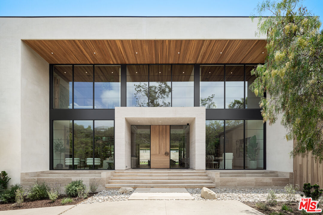 front view of a house with a porch