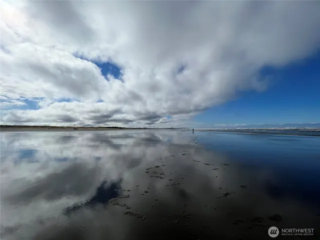 a view of outdoor space with seating area