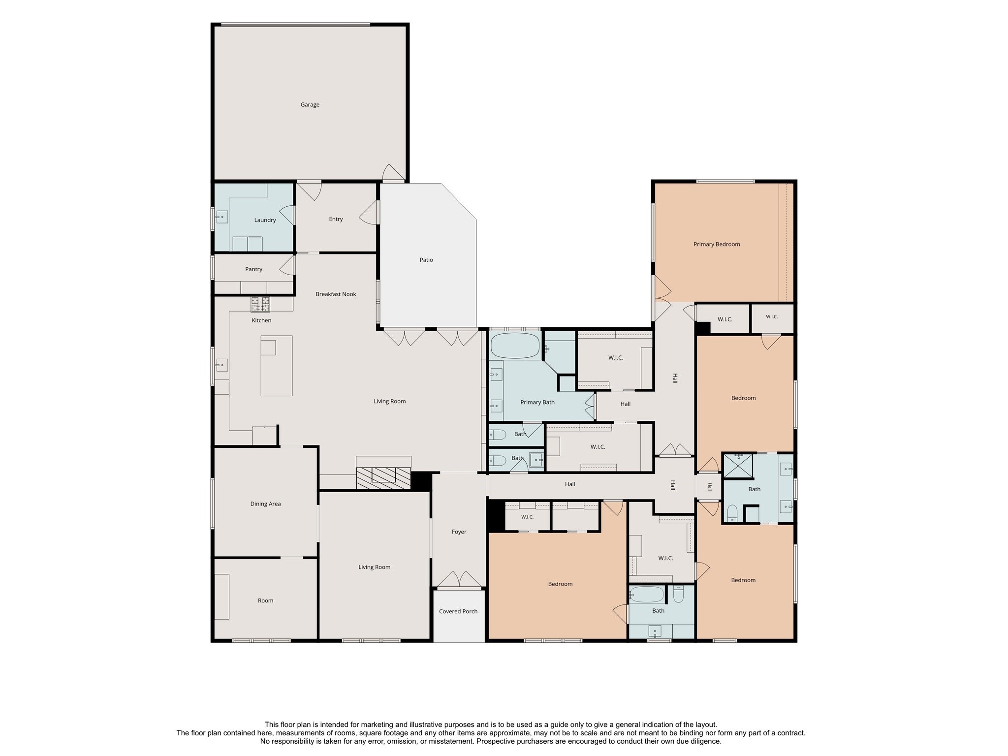5698 Bayou Glen Road Houston, TX 77056 - Photo 30 of 30 Floor Plan