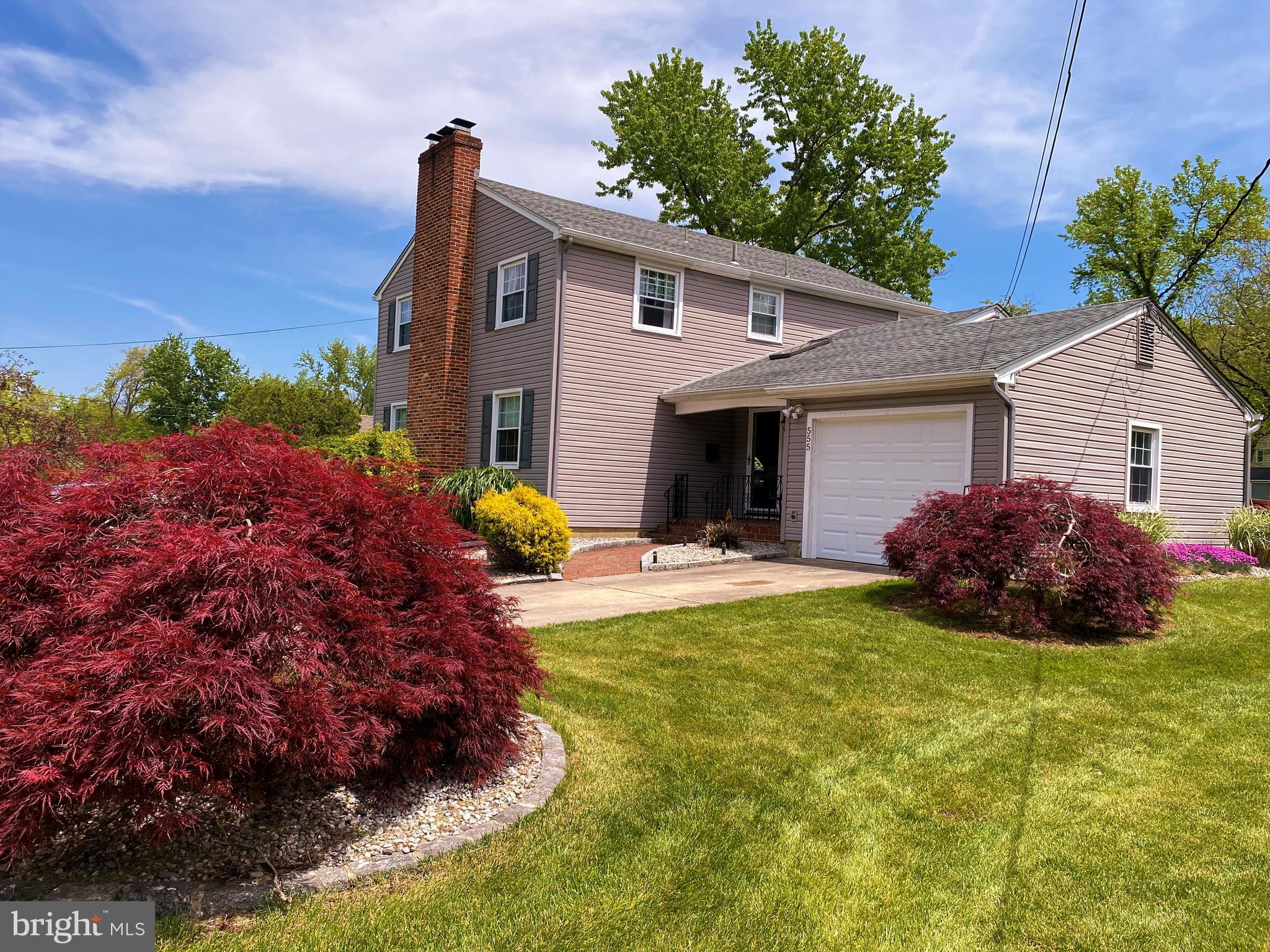 555 Tarrington Road Cherry Hill, NJ 08034 - Photo 2 of 19 a front view of house with yard and green space